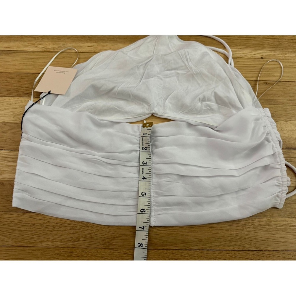 Superdown Harlie Halter Top in White - Picture 7 of 8